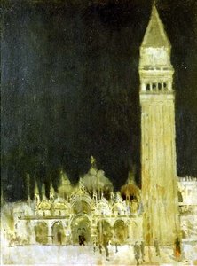 Der Campanile, Venedig, ca. 1896-97 von Walter Richard Sickert