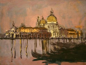 Die Dogana und Santa Maria della Salute von Walter Richard Sickert