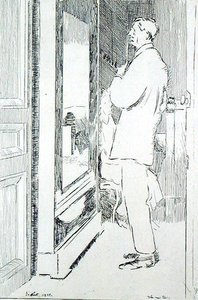 Die neue Krawatte von Walter Richard Sickert