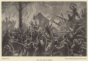 Der Bürgerkrieg in Kansas von Walter Russell