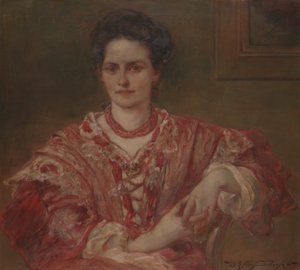 Porträt von Dorothea A. Dreier (1870)