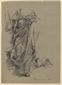 Studie der Draperie