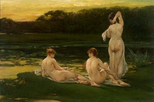 Seerosen, vor 1889
