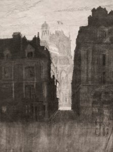 Dieppe, La Rue Notre Dame von Walter Sickert