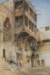 Ein alter Palast, Kairo von Walter Spencer Stanhope Tyrwhitt