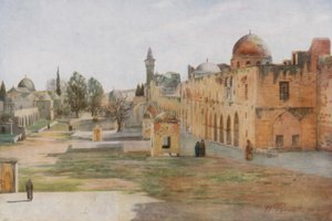Haram Es Shereef, Jerusalem von Walter Spencer Stanhope Tyrwhitt