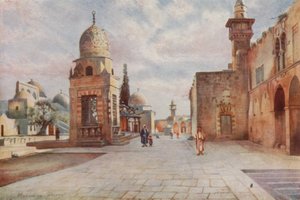 Jerusalem: Die Kuppel von Kait Bey, Haram-el-Shereef von Walter Spencer Stanhope Tyrwhitt