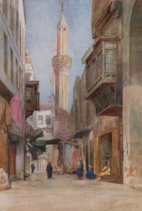 Sharia-el-Azhar, Kairo von Walter Spencer Stanhope Tyrwhitt