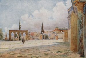 Südportal der Moschee und Sommerkanzel, Jerusalem