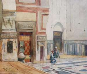 Die Moschee El Ghoree, Kairo von Walter Spencer Stanhope Tyrwhitt