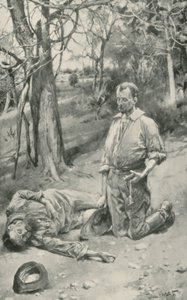 König beobachtet die letzten Momente von Burke von Walter Stanley Paget
