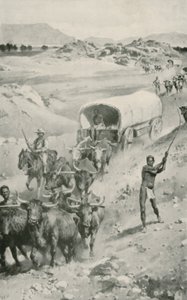 Der große Buren-Trek nach Natal in 1835-36 von Walter Stanley Paget