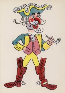 Figuren aus Kinderbüchern: Baron Münchhausen von Walter Trier