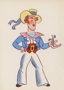 Figuren aus Kinderbüchern: Gulliver von Walter Trier