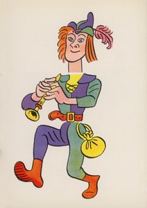 Figuren aus Kinderbüchern: Rattenfänger von Walter Trier