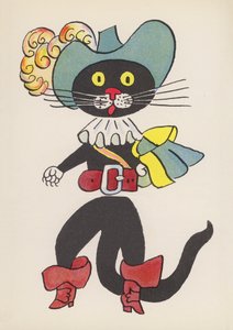 Figuren aus Kinderbüchern: Der gestiefelte Kater von Walter Trier