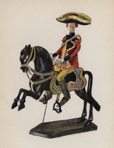 Altes Spielzeug gemalt von Walter Trier von Walter Trier