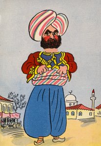 Walter Triers verrückte Kostüme: Türkei von Walter Trier