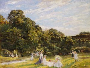 Picknick auf Hampstead Heath von Walter Westley Russell