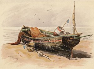 Französischer Fischkutter von Walter William May