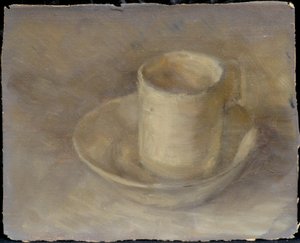 Tasse und Teller