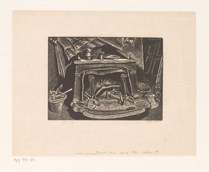 Offener Kamin von Wanda Gág (signed by artist)