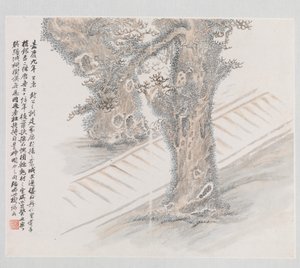Zehn Orte im Zusammenhang mit Ruan Yuan, datiert 1883 von Wang Jun