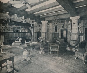 Der Freibeuter-Raum, Carlyle Club, Piccadilly, 1915