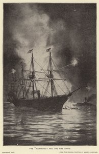 Die "Hartford" und die Feuerflöße von Warren Sheppard