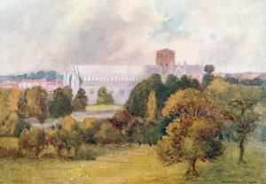 St Albans Kathedrale von Verulam Hills