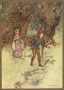 Nennillo und Nennella im Wald, aus Nennillo und Nennella