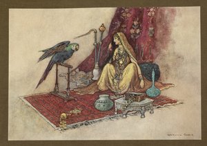 Tafel 21: "Welche Prinzessin steckt sich nur einen Rubin ins Haar?" aus 