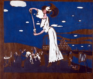 Werbeplakat für eine französische Bäckerei von Wassily Kandinsky