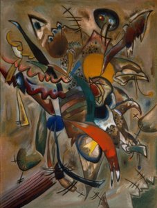 Bild mit Spitzen von Wassily Kandinsky
