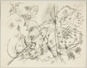 Entwurf für eine Radierung von Wassily Kandinsky