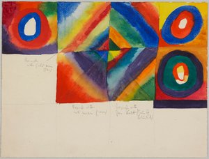 Farbstudien von Wassily Kandinsky