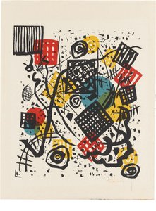 Kleine Welten V von Wassily Kandinsky