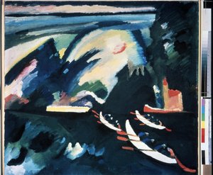 "Der See" Gemälde von Wassily Kandinsky von Wassily Kandinsky