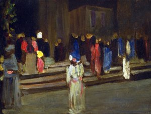 Park von Saint-Cloud, Eingang von Wassily Kandinsky