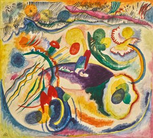 Zum Thema des Jüngsten Gerichts von Wassily Kandinsky