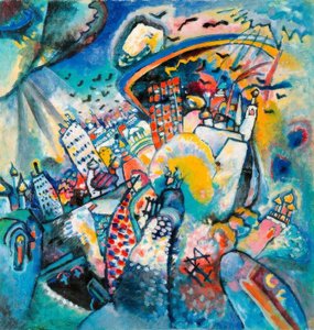 Roter Platz von Wassily Kandinsky