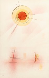 Sonnenschein von Wassily Kandinsky