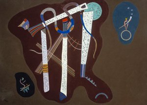Drei Säulen von Wassily Kandinsky