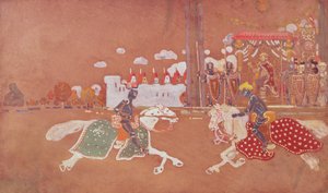 Zweikampf von Wassily Kandinsky