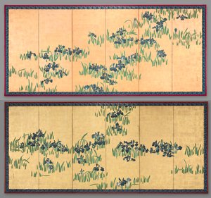 Schwertlilien von Watanabe Shiko