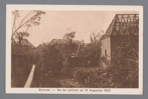 Borculo -- Nach dem Zyklon am 10. August 1925