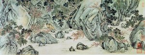 Die Reise ins "Land der Unsterblichen" (Detail)