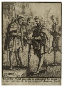 Anwalt. Zustand 2 von Wenceslaus Hollar