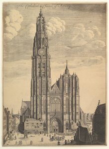 Antwerpener Kathedrale Prospectvs Tvrris Ecclesiæ Cathedralis, 1649