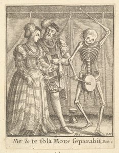 Brautpaar, aus dem Totentanz, 1651